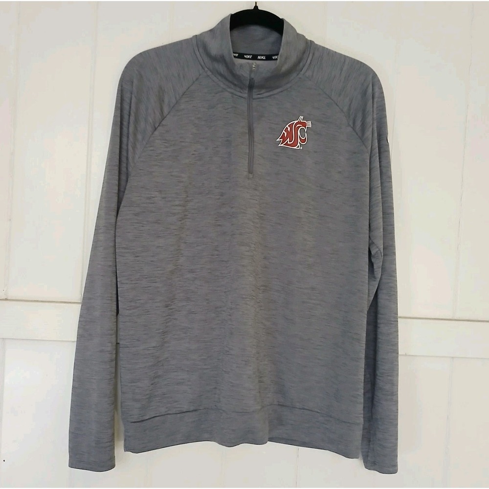 Nike Pacer Half Zip Pullover Mens XL Gray WSU Cougars Dri-FIT‎ W53966